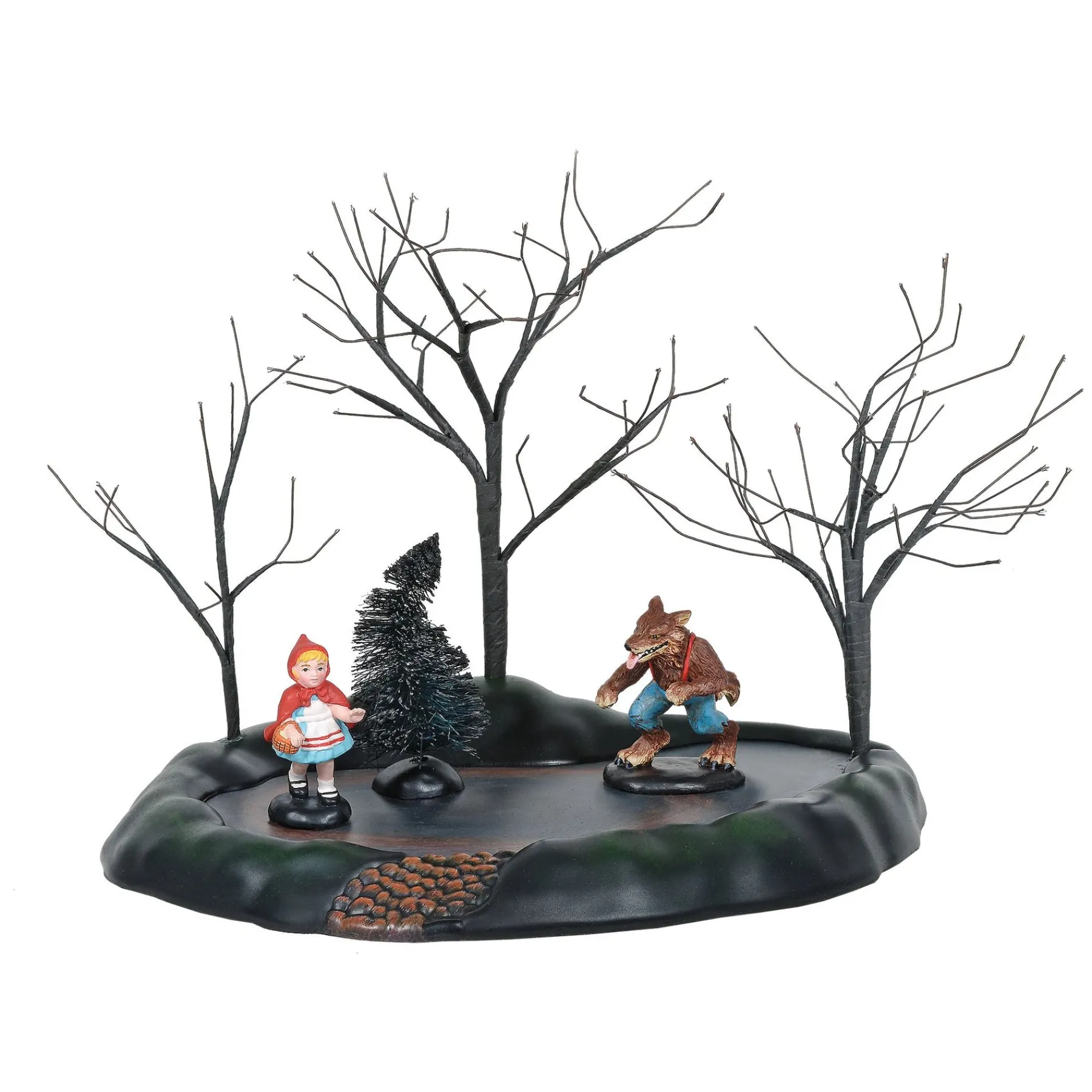 Department 56 Halloween Village Accessories|Little Red Riding Hood