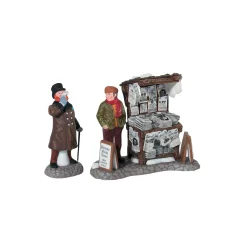 Department 56 Dickens Village Series|London Newspaper Stand