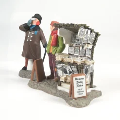 Department 56 Dickens Village Series|London Newspaper Stand