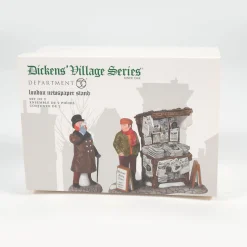 Department 56 Dickens Village Series|London Newspaper Stand