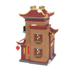 Department 56 Christmas In The City Series|Lunar Dragon Tea House