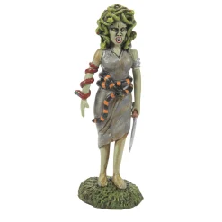 Department 56 Snow Village Halloween|Medusa, The Gorgon