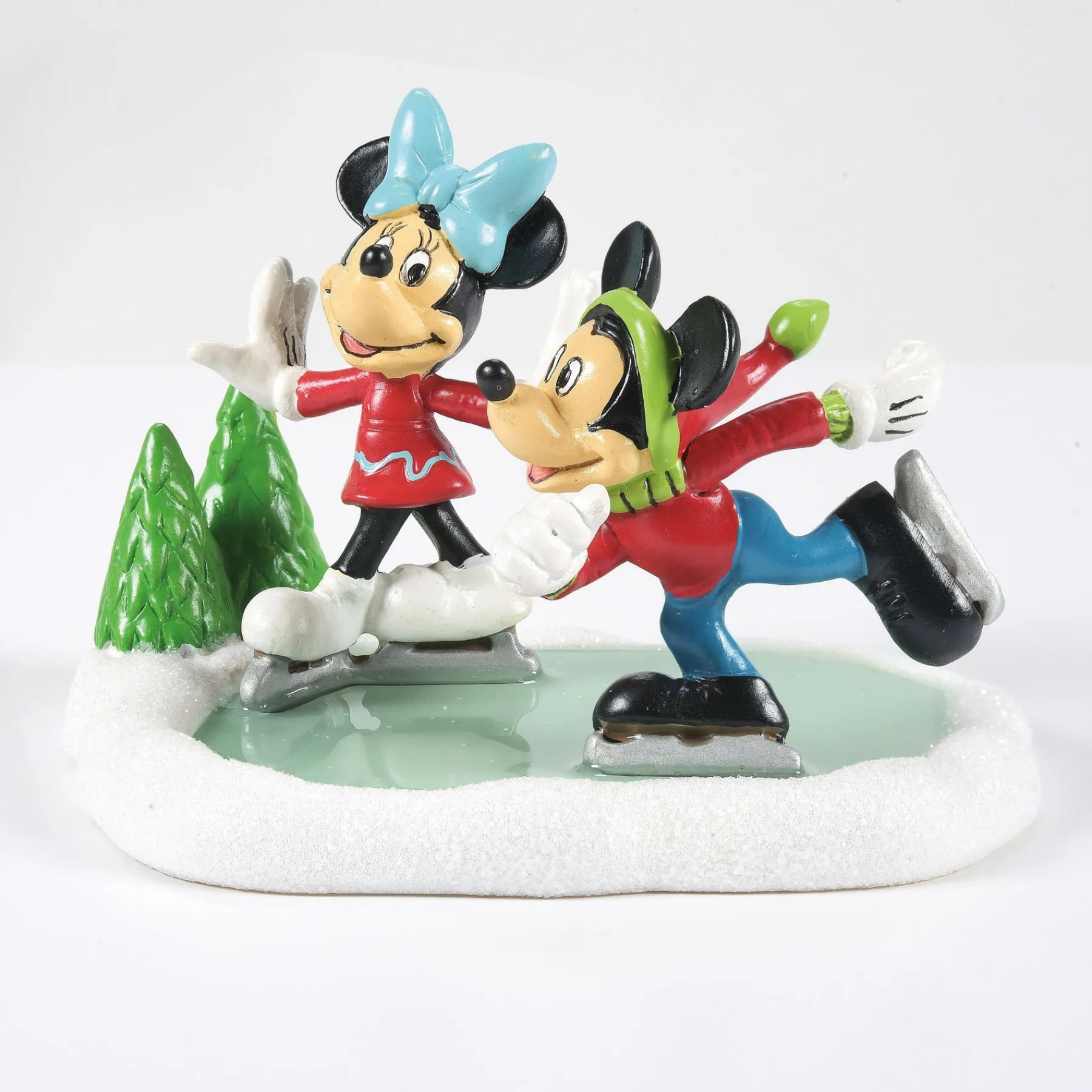 Department 56 Disney Village|Mickey & Minnie Go Skating