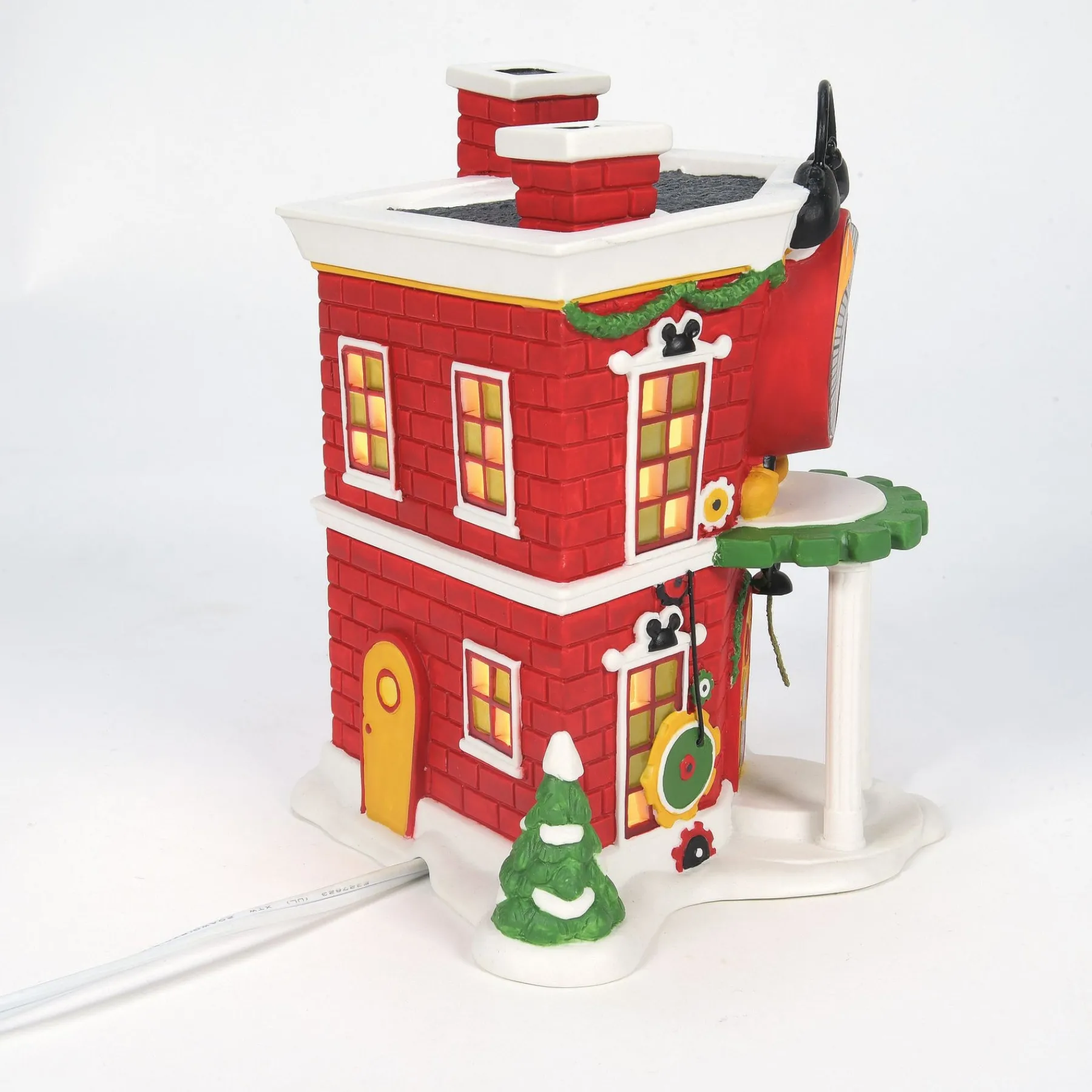 Department 56 Disney Village|Mickey's Alarm Clock Shop
