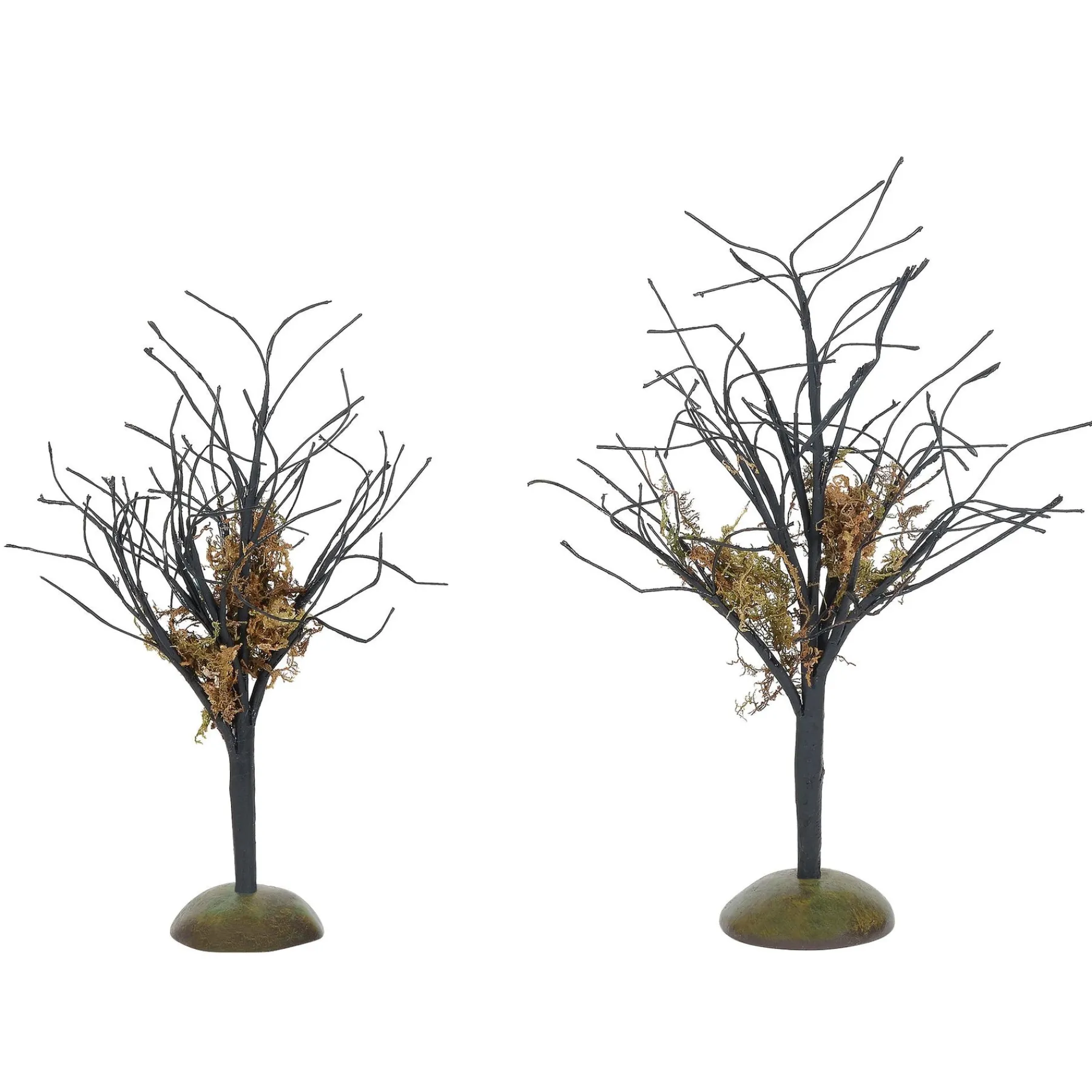 Department 56 Halloween Village Accessories|Midnight Moss Trees