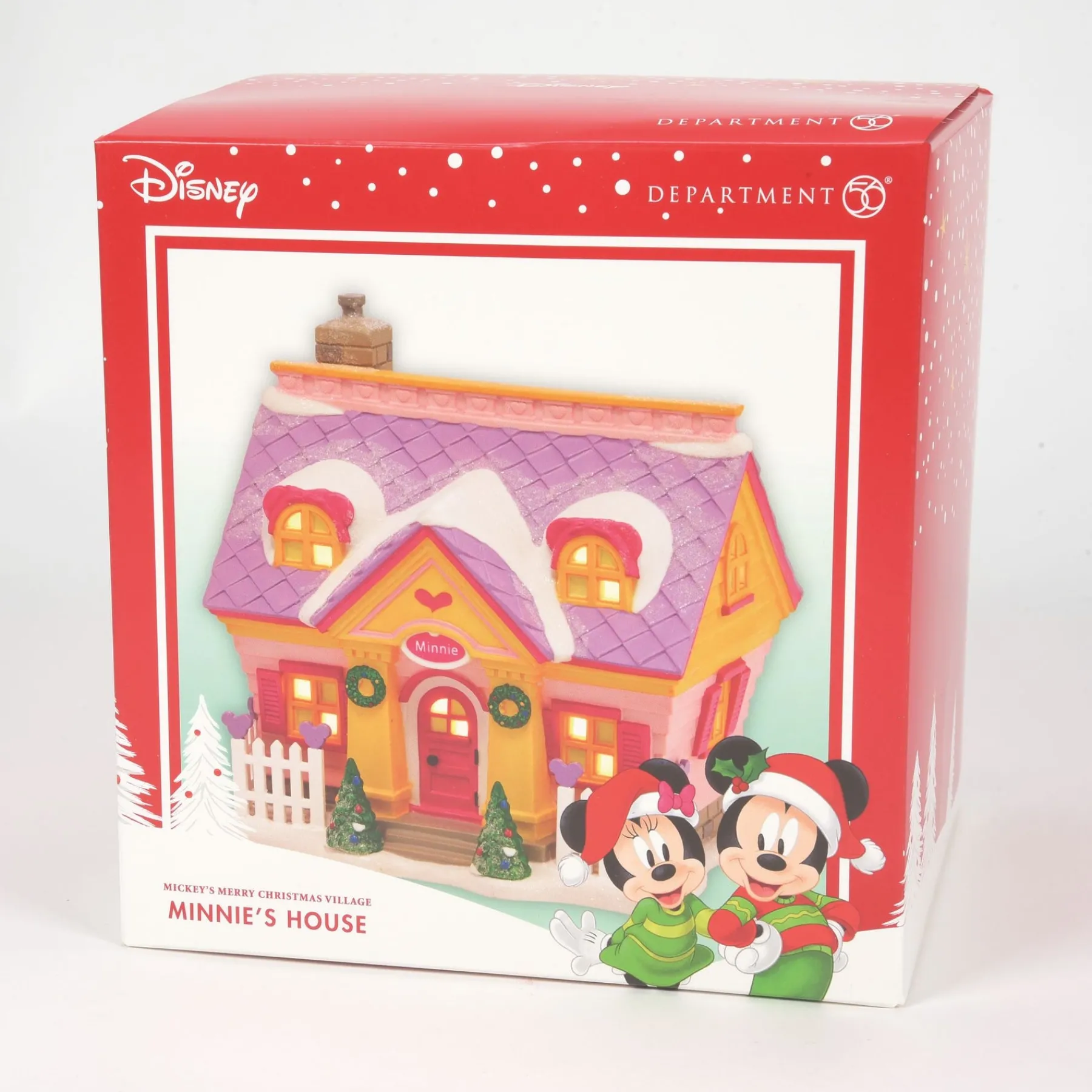 Department 56 Disney Village|Minnie's House