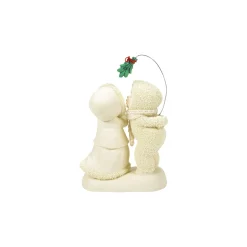 Department 56 Snowbabies Classic Collection|Snowbabies Christmas Jubilee Collection|Mistletoe Kisses
