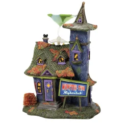 Department 56 Snow Village Halloween|Monstertini's Nightclub