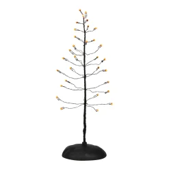 Department 56 Halloween Village Accessories|Orange Twinkle Bright Tree