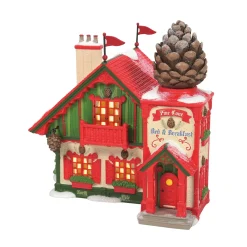 Department 56 North Pole Series|Pine Cone Bed & Breakfast