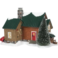 Department 56 Hot Properties Village|Pine Ridge Cabin