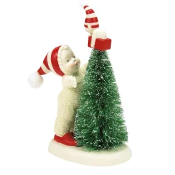 Department 56 Snowbabies Classic Collection|Snowbabies Christmas Jubilee Collection|Quit Elfing Around!