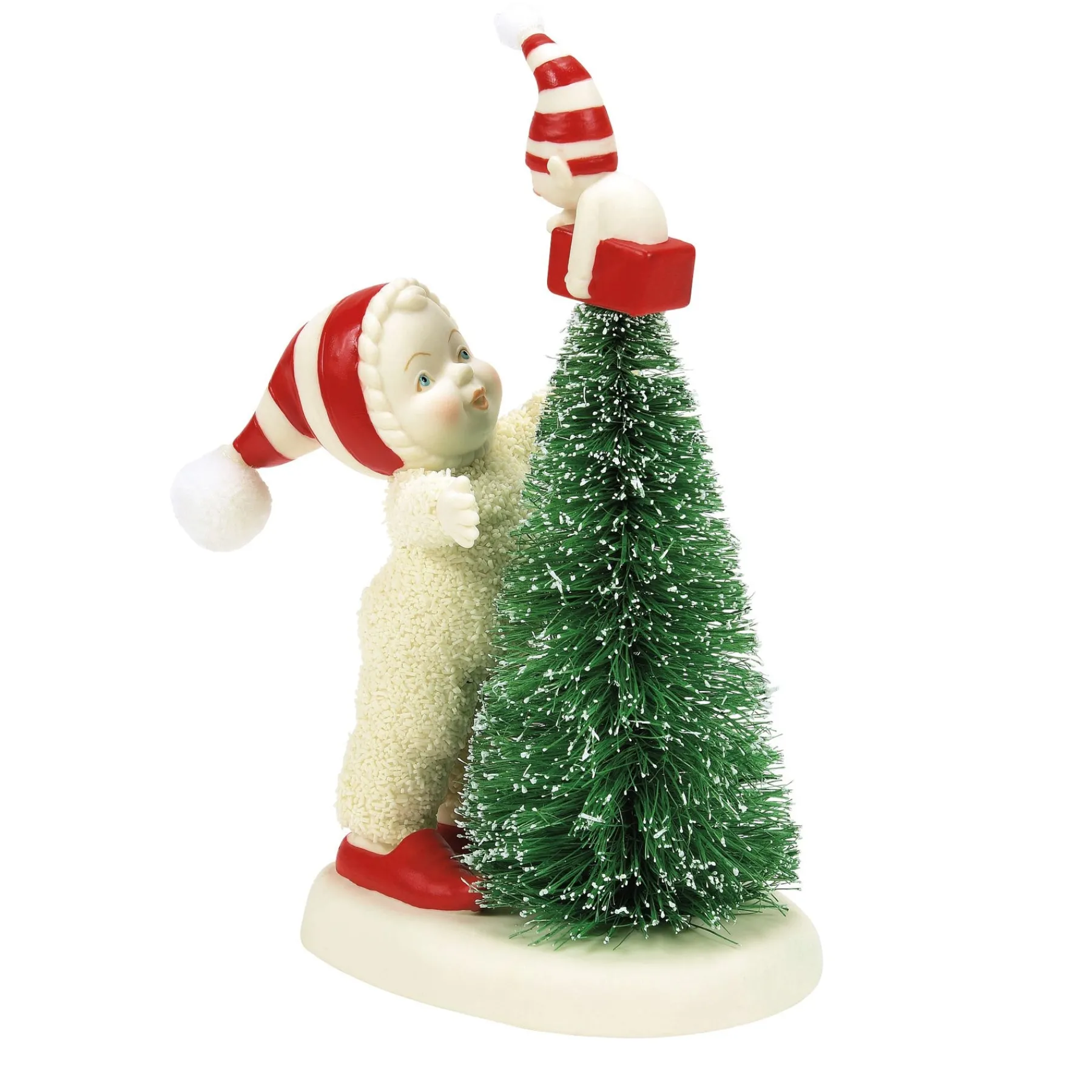 Department 56 Snowbabies Classic Collection|Snowbabies Christmas Jubilee Collection|Quit Elfing Around!