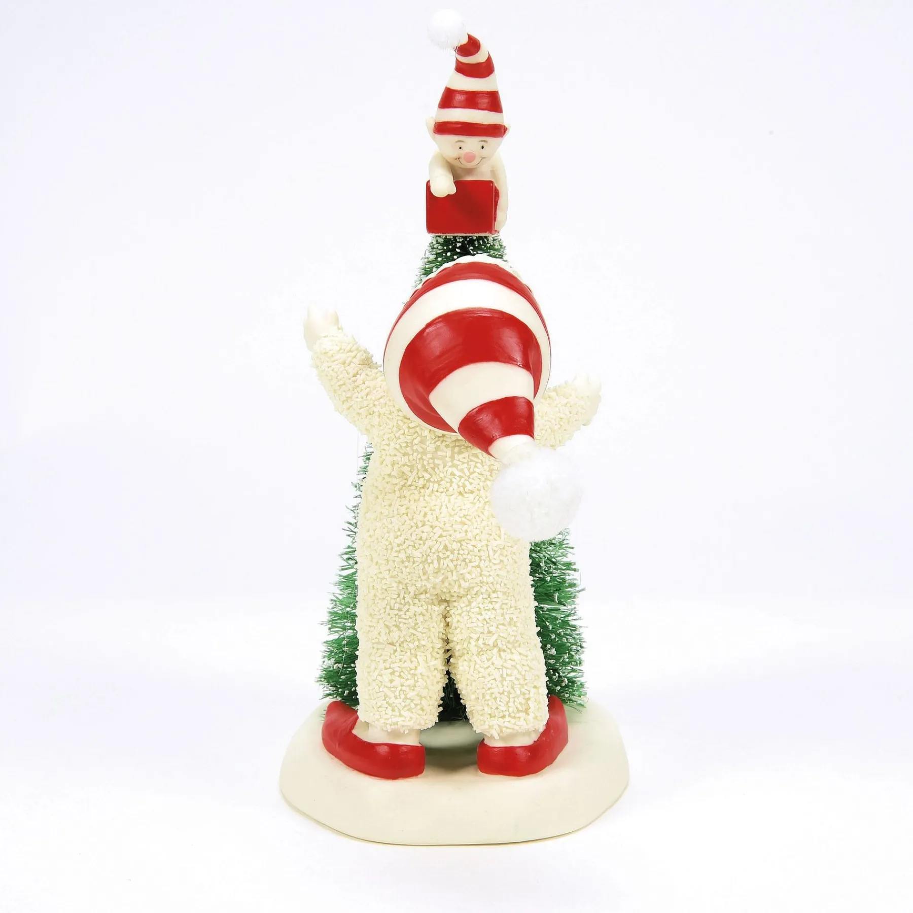 Department 56 Snowbabies Classic Collection|Snowbabies Christmas Jubilee Collection|Quit Elfing Around!