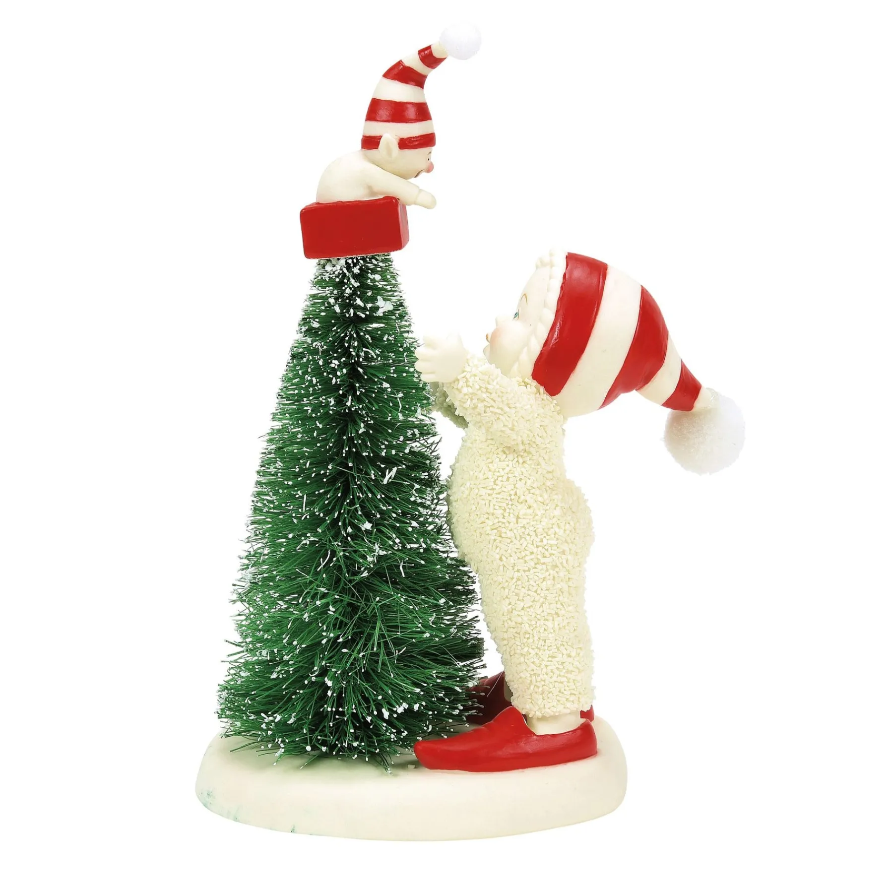Department 56 Snowbabies Classic Collection|Snowbabies Christmas Jubilee Collection|Quit Elfing Around!