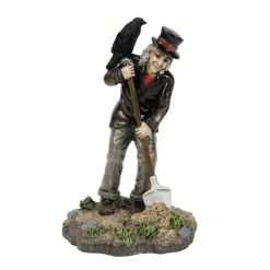 Department 56 Halloween Village Accessories|Quoth the Raven, Dig Some More