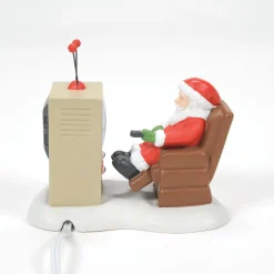Department 56 North Pole Series|Santa At The Man Cave