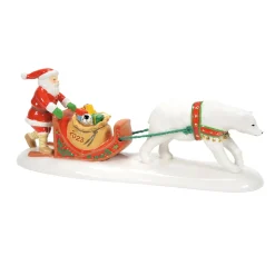 Department 56 The Original Snow Village|Santa Comes To Town 2023