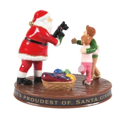 Department 56 The Original Snow Village|Santa Comes To Town 2024