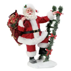 Department 56 Christmas Traditions|Santa Steps Up