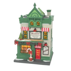 Department 56 Christmas In The City Series|Santa's Corner Confectionery
