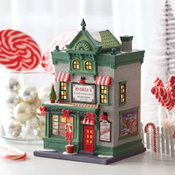 Department 56 Christmas In The City Series|Santa's Corner Confectionery