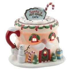 Department 56 North Pole Series|Santa's Hot Cocoa Cafe