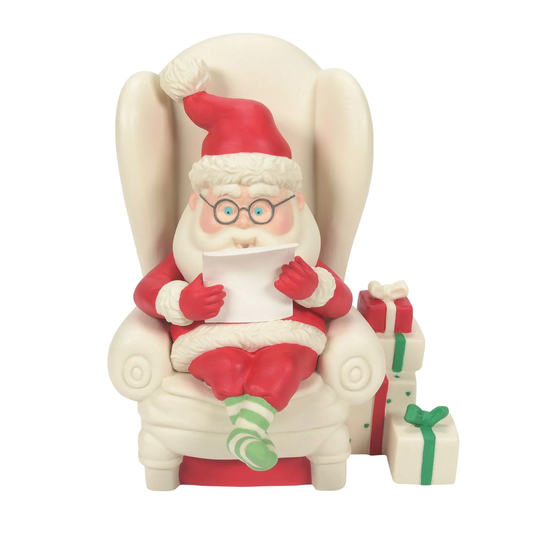 Department 56 Snowbabies Classic Collection|Santa's List