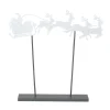 Department 56 Village Accessories|Santa's Sleigh Silhouette