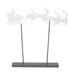 Department 56 Village Accessories|Santa's Sleigh Silhouette