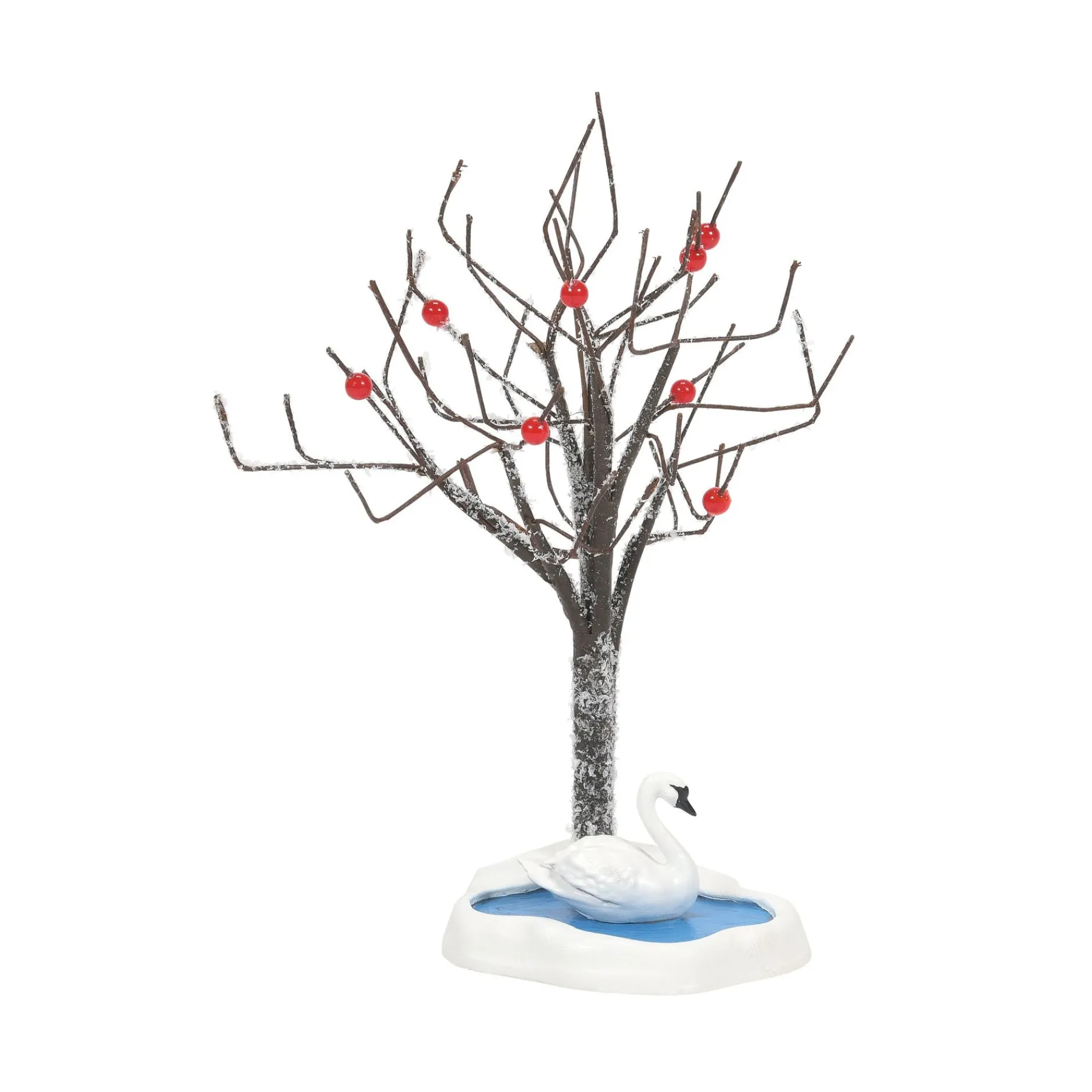 Department 56 Village Accessories|Seven Swans A Swimming Tree