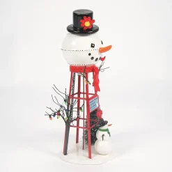 Department 56 Village Accessories|Snowman Watertower