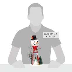 Department 56 Village Accessories|Snowman Watertower