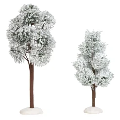 Department 56 Village Accessories|Snowy Jack Pine Trees