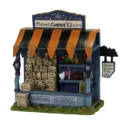 Department 56 Halloween Village Accessories|Spells & Potions Kiosk