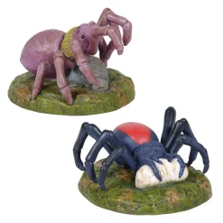 Department 56 Halloween Village Accessories|Spider Phobia