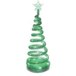 Department 56 Village Accessories|Spiralight LED Tree Green