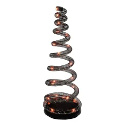Department 56 Halloween Village Accessories|Spiralight LED Tree Orange