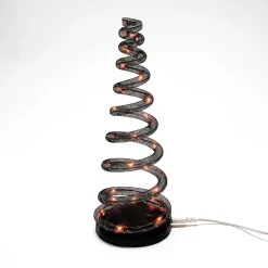 Department 56 Halloween Village Accessories|Spiralight LED Tree Orange