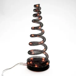 Department 56 Halloween Village Accessories|Spiralight LED Tree Orange
