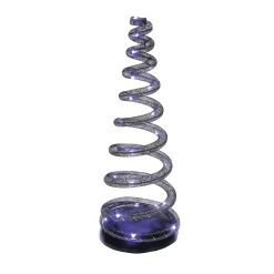 Department 56 Halloween Village Accessories|Spiralight LED Tree Purple