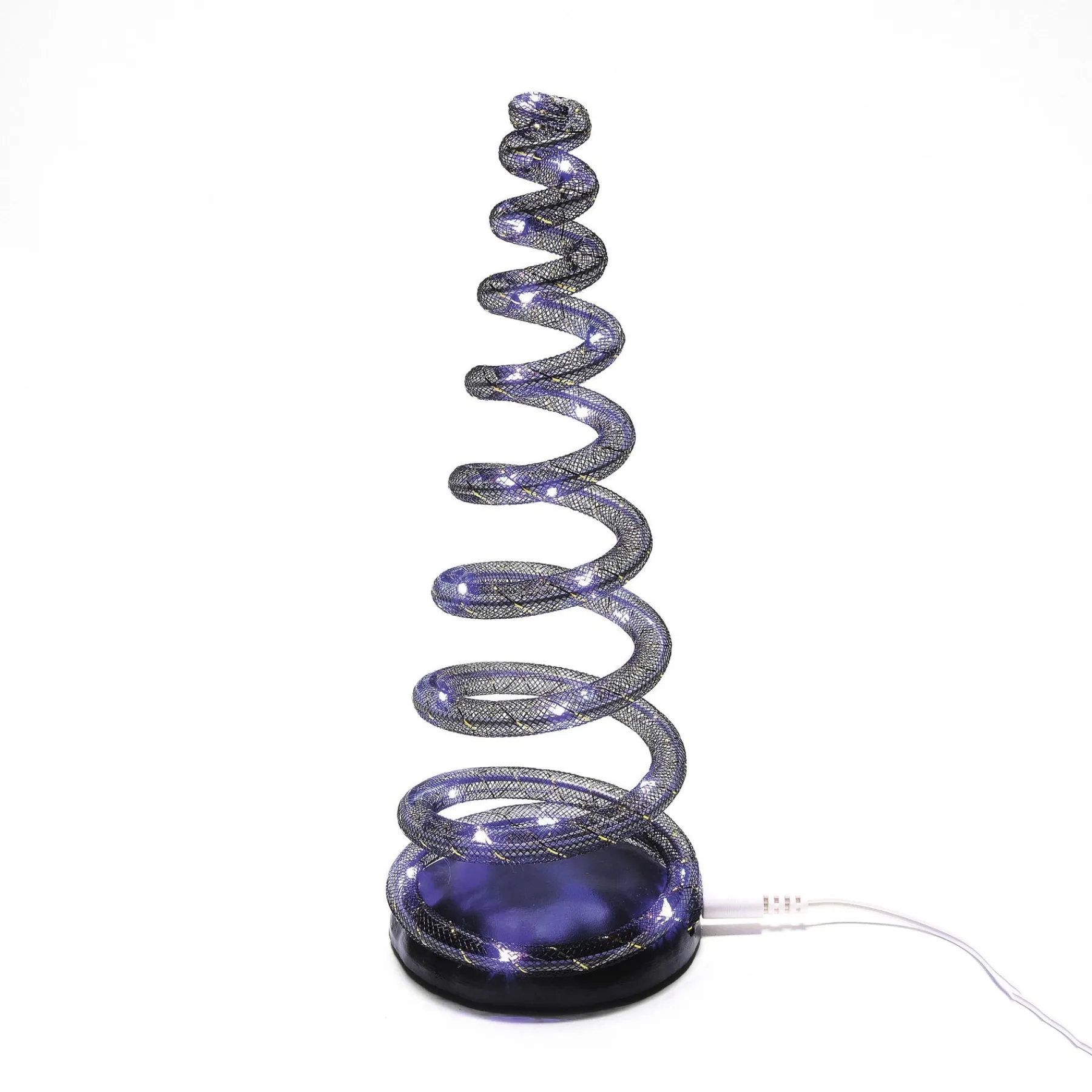 Department 56 Halloween Village Accessories|Spiralight LED Tree Purple