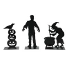 Department 56 Halloween Village Accessories|Spooky Silhouettes St/3