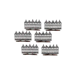 Department 56 Halloween Village Accessories|Spooky Wrought Iron Fence