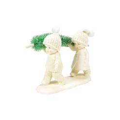 Department 56 Snowbabies Woodland Wonder Collection|Snowbabies Classic Collection|Sprucing Up