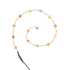 Department 56 Halloween Village Accessories|String of Lit Autumn Leaves