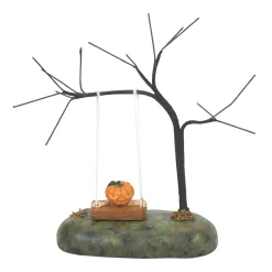 Department 56 Halloween Village Accessories|Swinging Scary Gourd