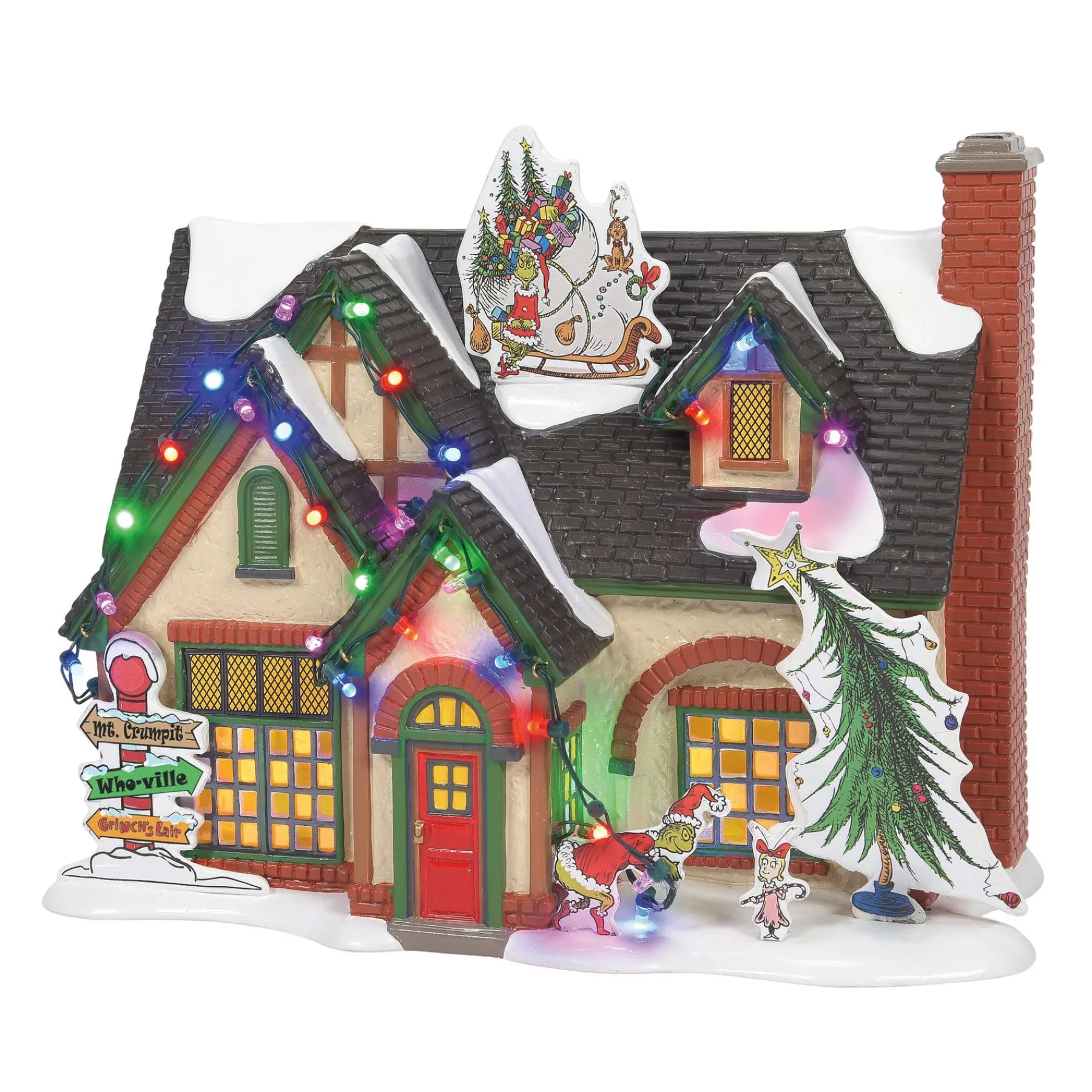 Department 56 The Original Snow Village|The Grinch House