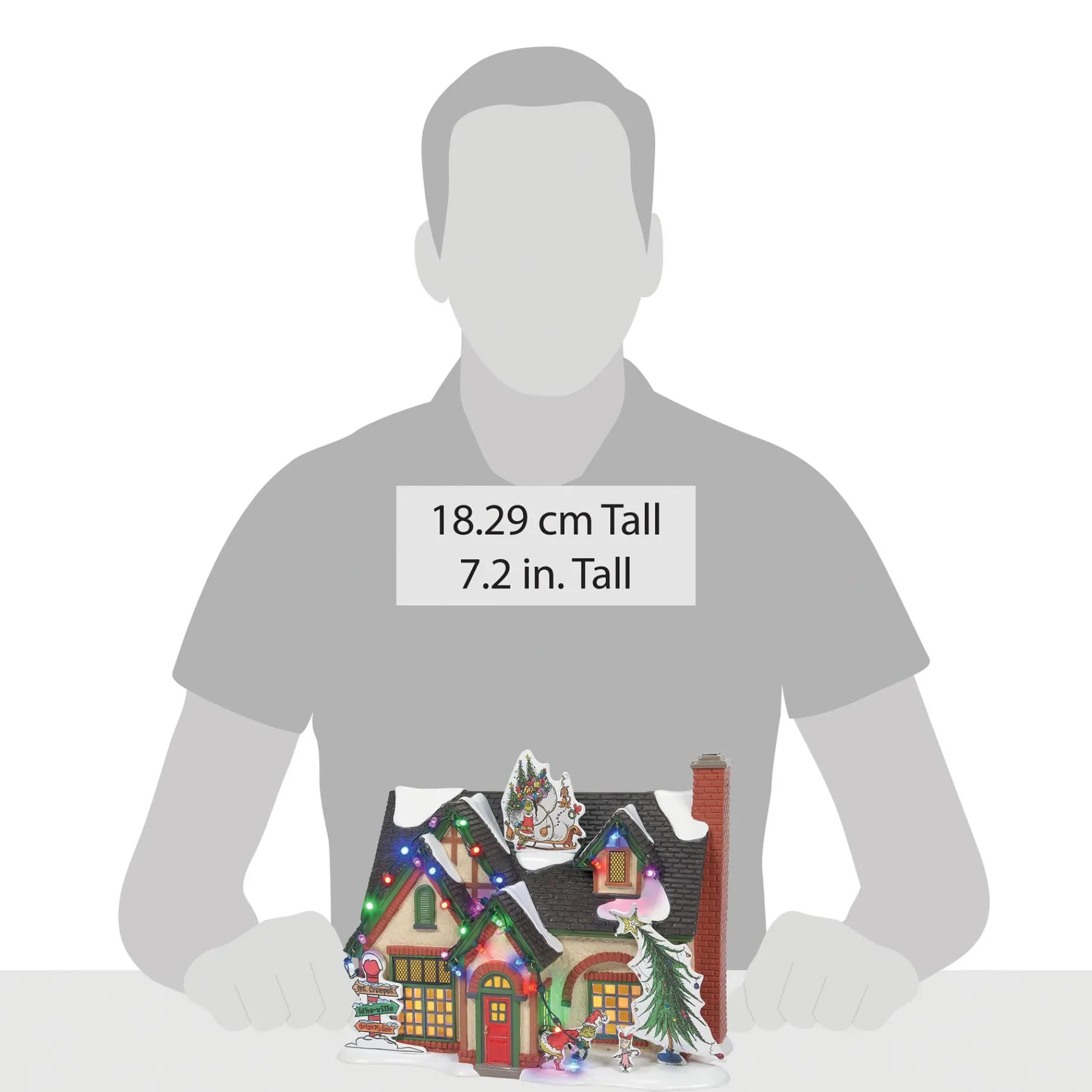 Department 56 The Original Snow Village|The Grinch House