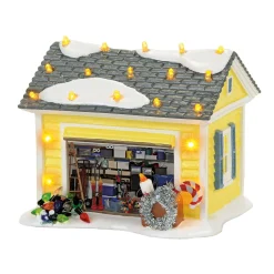 Department 56 The Original Snow Village|The Griswold Holiday Garage